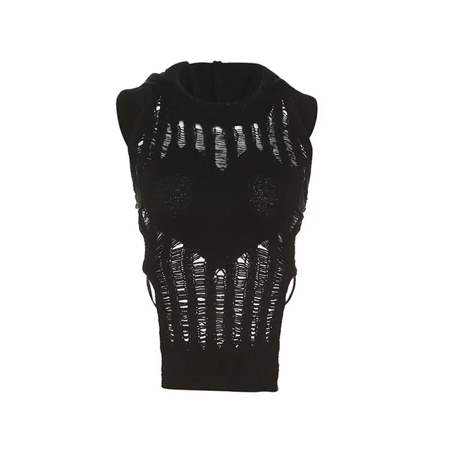 Women's Solid Color Slim Fashionable Vest Black - Shop at LoveMi