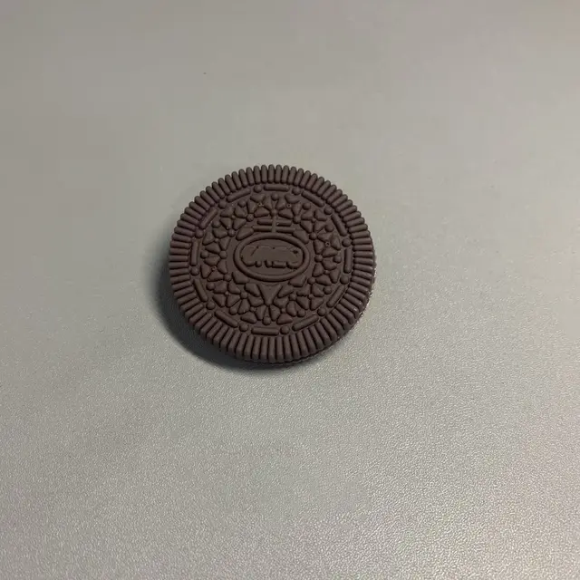 Three dimensional Badge Pin Bag Small Accessories Chocolate Biscuit Brooch - Shop at LoveMi
