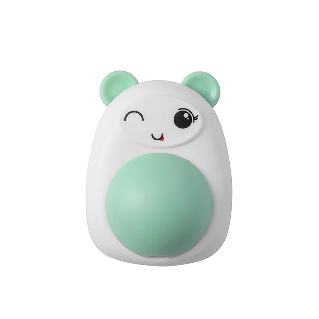 Mint Ball Cartoon Cute Wind Cat Licking Music Spinning Ball Green - Shop at LoveMi