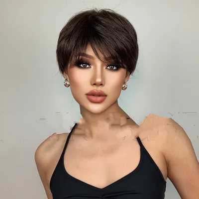Reversed Style With Six Colors And Short Straight Hair Wig Ss1951 - Shop at LoveMi