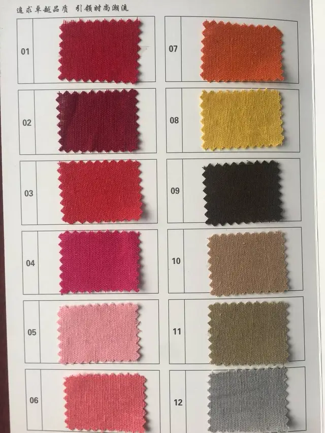 Linen Plain Dyed Sofa Curtain Fabric Color6 - Shop at LoveMi