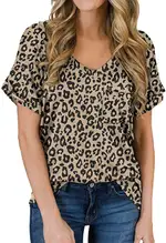 Leopard Print Khaki