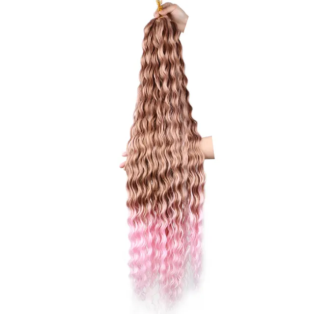 Women's Fashion Chemical Fiber Wig Head Covering Style30 Pink - Shop at LoveMi
