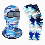 Camo Sky Blue Head Cover Cuff
