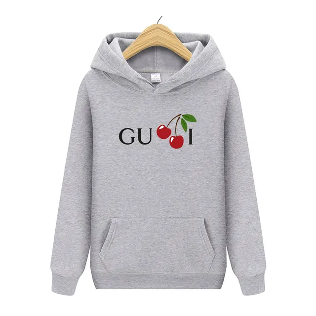 Printed Sweater Kawaii Bear Pattern Loose Grey - Shop at LoveMi