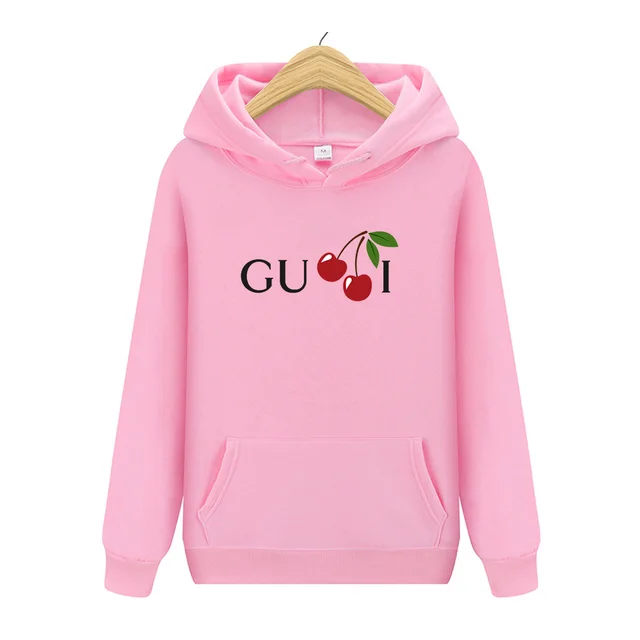 Printed Sweater Kawaii Bear Pattern Loose Pink - Shop at LoveMi