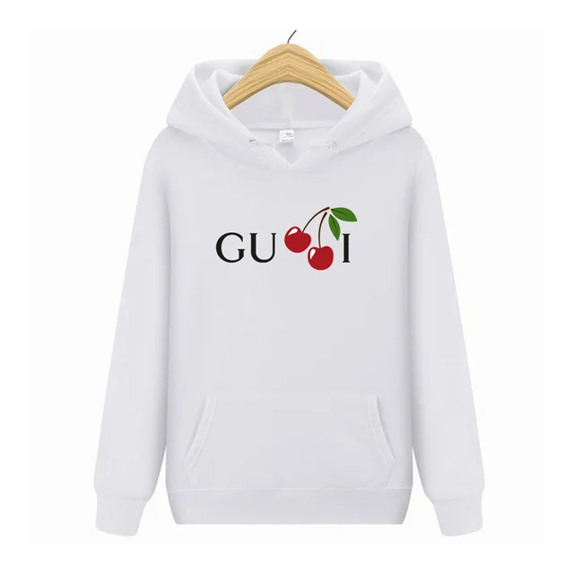 Printed Sweater Kawaii Bear Pattern Loose White - Shop at LoveMi