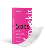 PAP Whitening Teeth Stickers Dazzle Whitening Teeth Strips - Red 7Pairs5Pcs