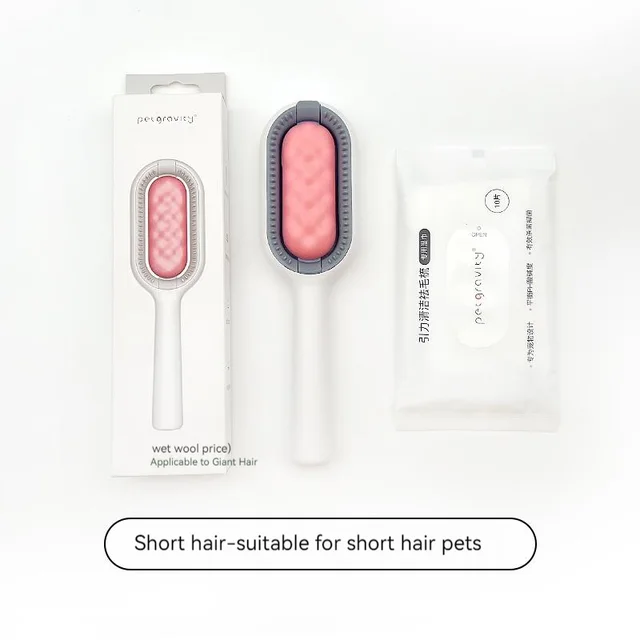 Cleaning Pet Hair Comb Supplies Pink Long Hair Style D - Shop at LoveMi