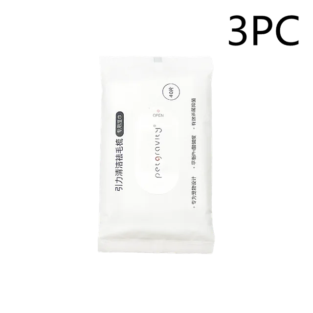 Cleaning Pet Hair Comb Supplies Wet Towel 3Pc - Shop at LoveMi