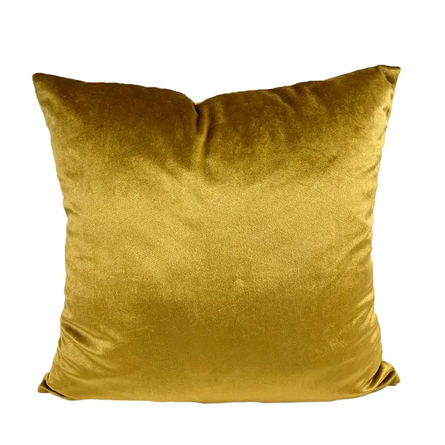 Home Fashion Minimalist Retro Jungle Plant Pillow Cushion Cover Gold - Shop at LoveMi