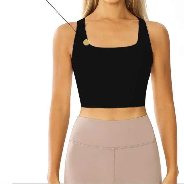 Quick drying Suspender Gathers Back Yoga Sports Bra Black - Shop at LoveMi