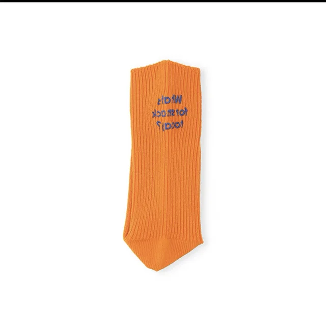 Women's Medium Hose Fashion Pile Socks Candy Orange - Shop at LoveMi