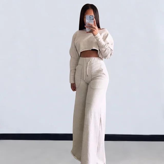 Women's Casual 3 Colors Autumn And Winter Suit Gray - Shop at LoveMi