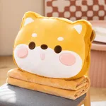 Shiba Inu-Pillow With Blanket