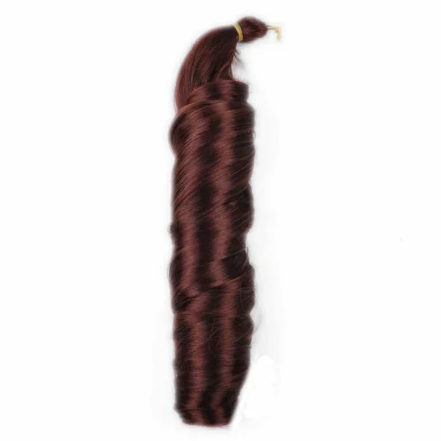 22inch French Loose Wave Crochet Braids Hair Color4 - Shop at LoveMi
