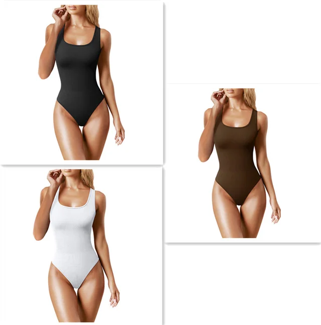 Women's Yoga Neck Sports Bodysuit Set2 - Shop at LoveMi