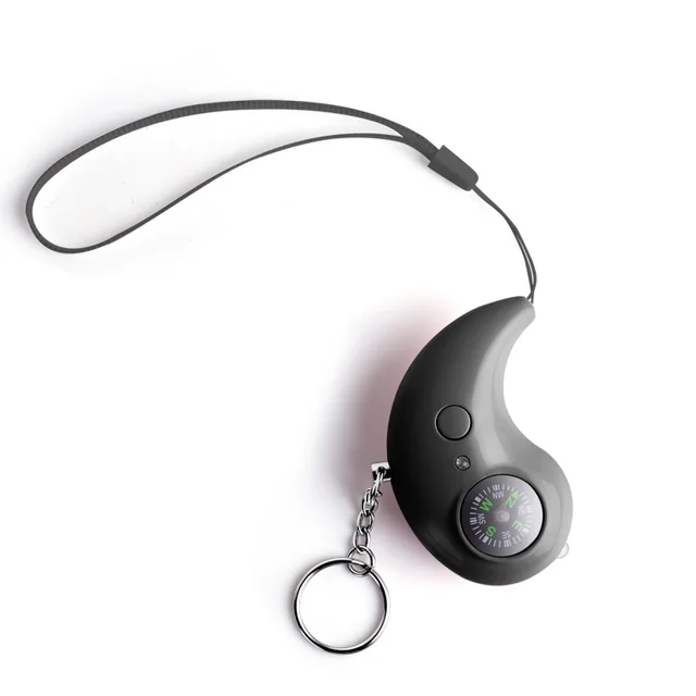 Emergency Lighting LED Light Portable Wolf Alarm Black - Shop at LoveMi