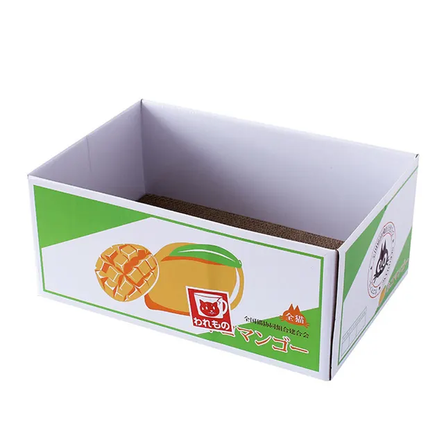 Claw Grinding Toy Cat Scratch Board Corrugated Box Mango Box - Shop at LoveMi