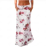 Fashionable Elegant I Temperament Commute Floral High Waist Slimming Sheath Print Long Dress - Floral - View 1
