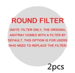 Round Filter2Pcs