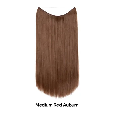 Women's One piece Adjustable Invisible Straight Multi color Gradient Hair Extension Fishline No.12 - Shop at LoveMi