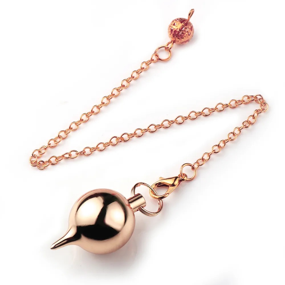 Vintage Gravity Gyro Ball Lattice Pendants Rose Gold - Shop at LoveMi