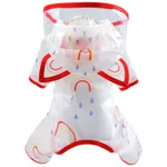 Rainbow Raincoat Red