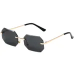 Gold Frame Grey