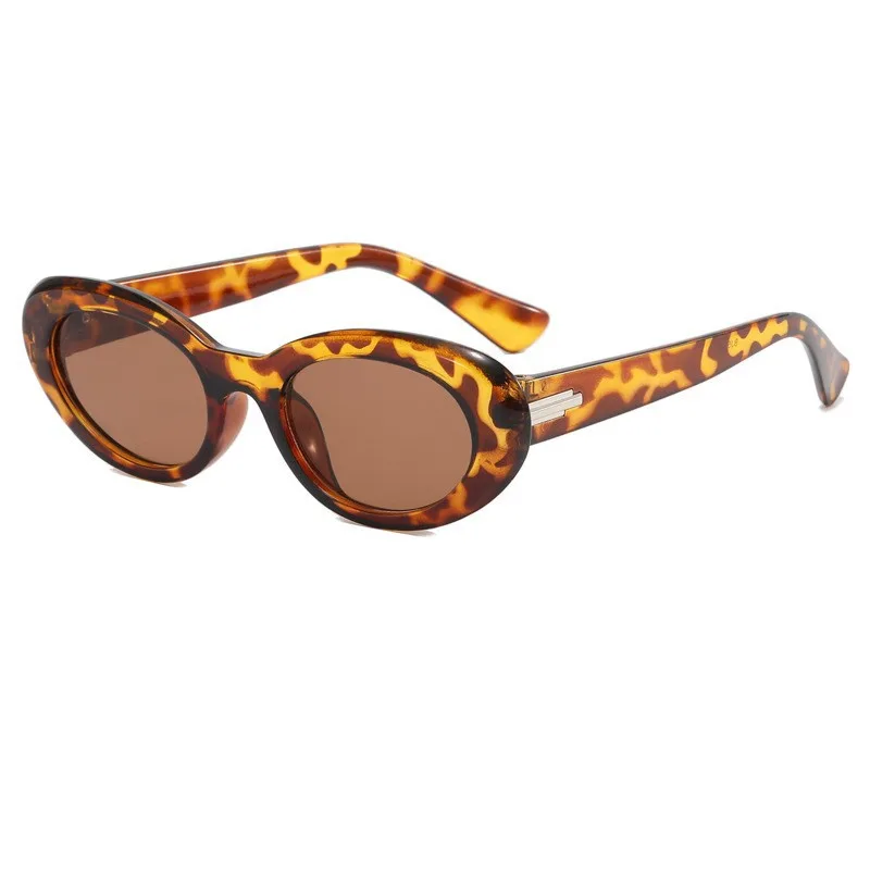 Women's Retro Small Hip-hop Small Frame Sunglasses - Bean Flower Tea