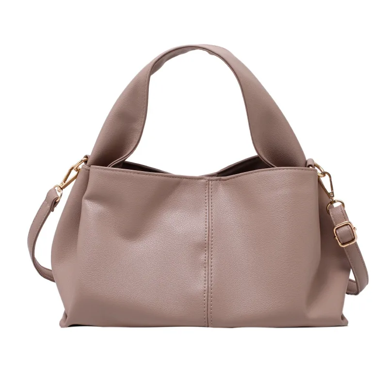 Fashion Simple Casual Large Capacity Bag Casual Khaki - Shop at LoveMi