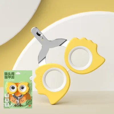 Pet Macaron Nail Clippers Puppy Dog Universal Lemon Yellow Elbow Type - Shop at LoveMi