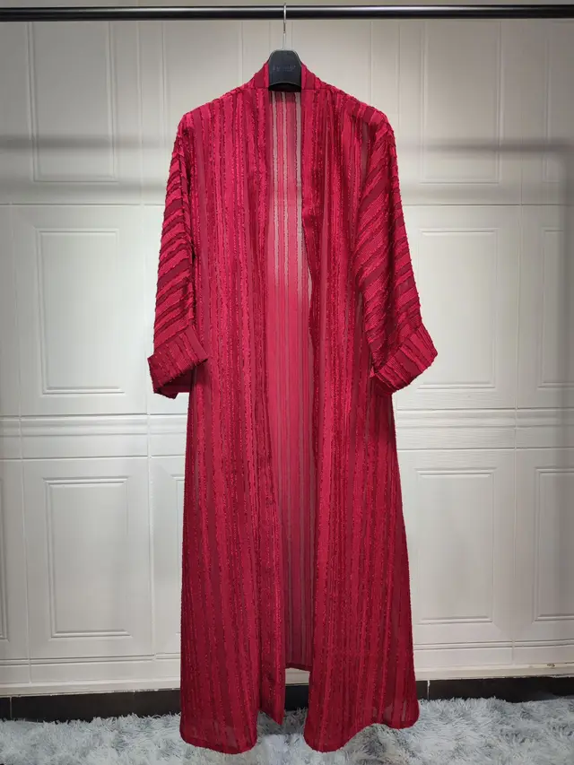 Hot Diamond Round Neck Swing Dress Red - Shop at LoveMi