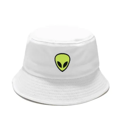Street Trend Hip Hop Dance Basin Hat Outdoor White Green - Shop at LoveMi