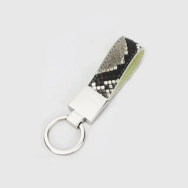 Creative Leather Car Keychain Pendant White - Shop at LoveMi