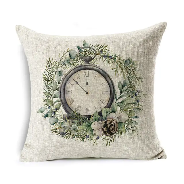 Christmas Gift Wreath Linen Hugging Pillowcase G - Shop at LoveMi