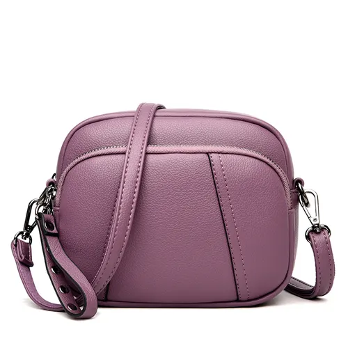 Middle aged Change Messenger Bag Girl Purple - Shop at LoveMi