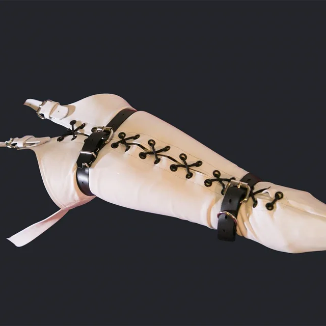 Fashion Single Glove Self binding Jumpsuit White - Shop at LoveMi