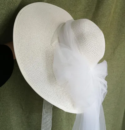 Women's Bow Exaggerated Mesh Hat Adult - Shop at LoveMi