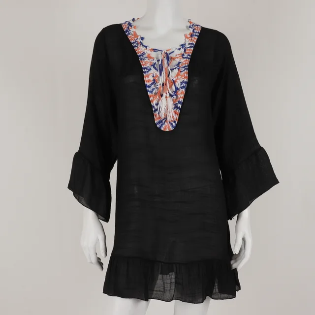 Bohemian Style Beach Skirt For Women Black - Shop at LoveMi