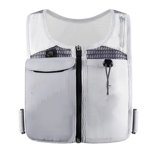 Sports Vest Bag Men's And Women's Outdoor Running Grey - Shop at LoveMi