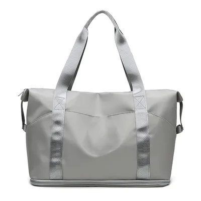 Stylish Short haul Portable Travel Bag With Large Capacity Grey - Shop at LoveMi