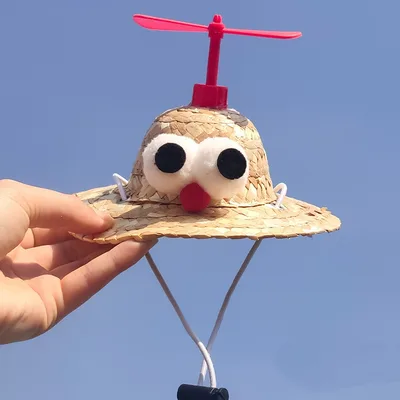 Pet Cute Hat Headwear Decorative Puppy Pet Supplies Big Eye Red - Shop at LoveMi