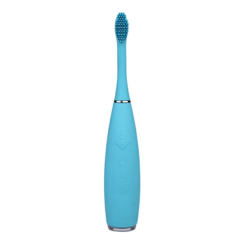 Children's Silicone Rechargeable Household Soft Bristle Sonic Electric Toothbrush Customizable - Shop at LoveMi
