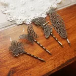 Creative Retro Jewelry Female Bronze Hair Clip - 1 Style
