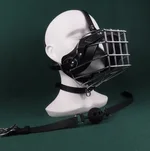 Big Mouth Ball Leather Collar
