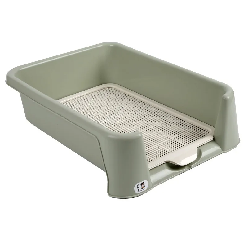 Dog Toilet Bedpan Flush Automatic Large Dog Anti stepping Shit Toilet Supplies Green - Shop at LoveMi