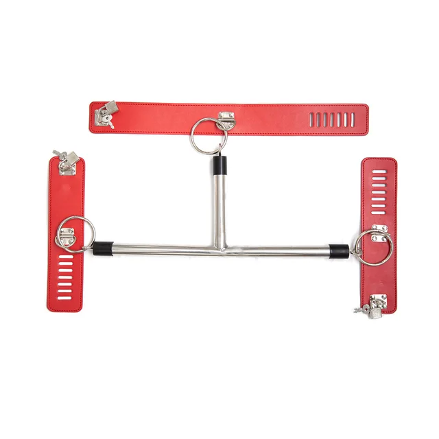 Stainless Steel Restraint Anti back Handcuff Toys Red - Shop at LoveMi