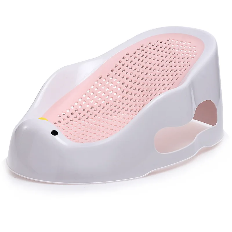 Baby Sitting Lying Bath Basin Lying Support Pink Penguin - Shop at LoveMi