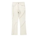 Women's Zip Panel Apricot Jeans - Apricot